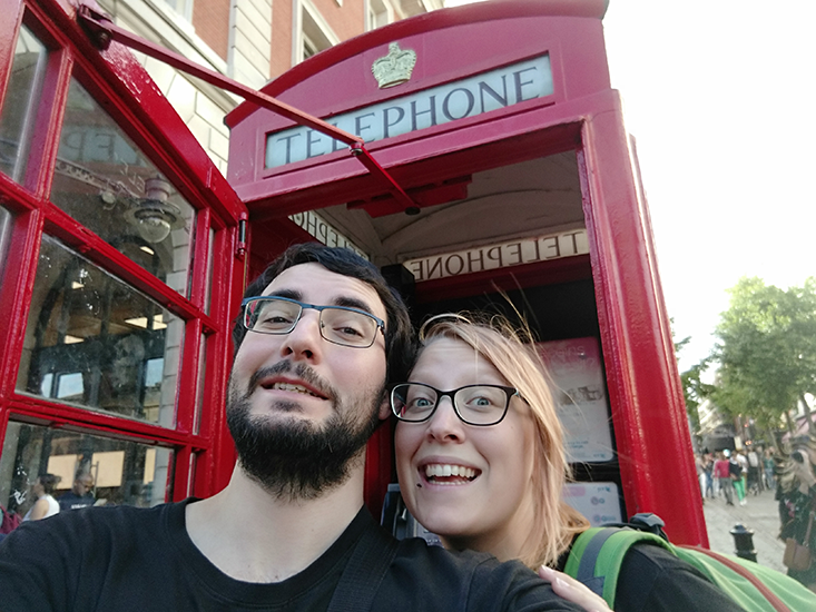 Londres cabine téléphonique