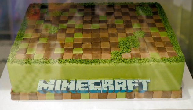 Gateau Minecraft