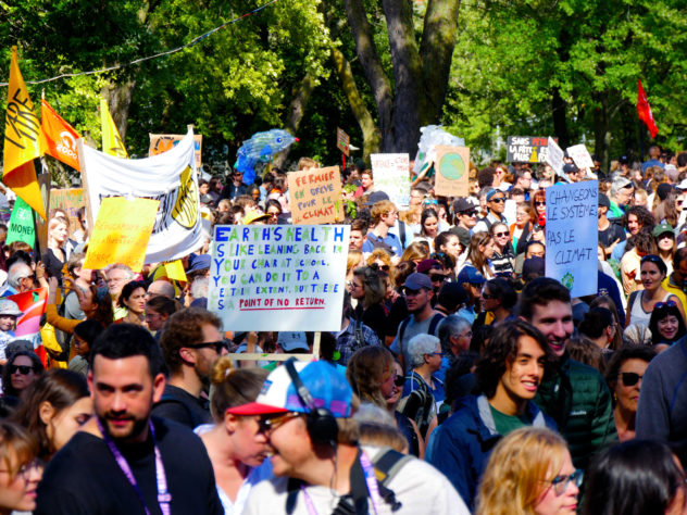 Marche pour le climat Montréal 2019