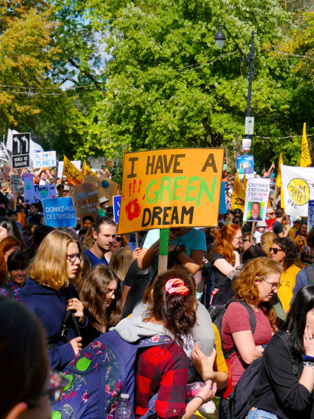 Marche pour le climat Montréal 2019