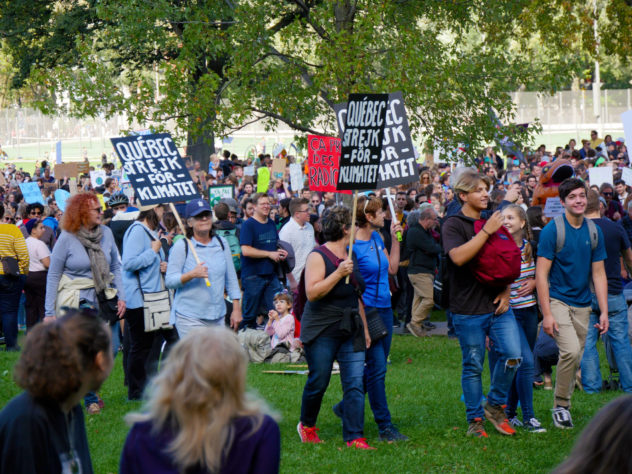 Marche pour le climat Montréal 2019