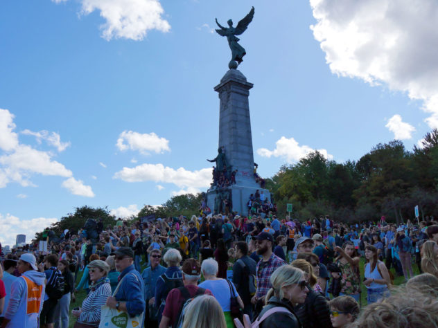 Marche pour le climat Montréal 2019