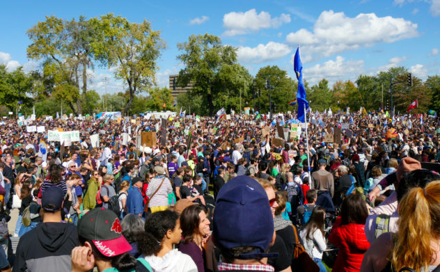 Marche pour le climat Montréal 2019