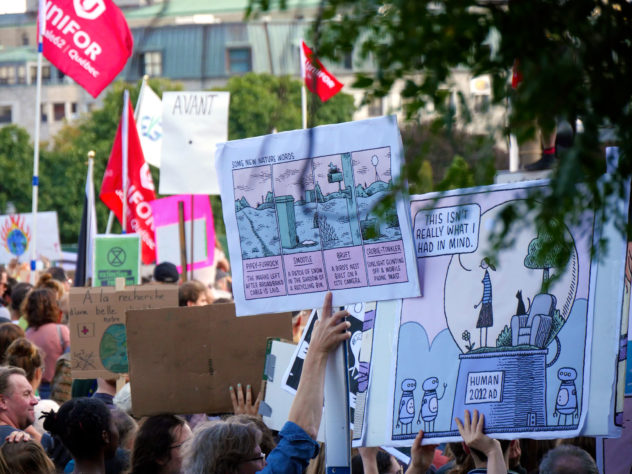 Marche pour le climat Montréal 2019