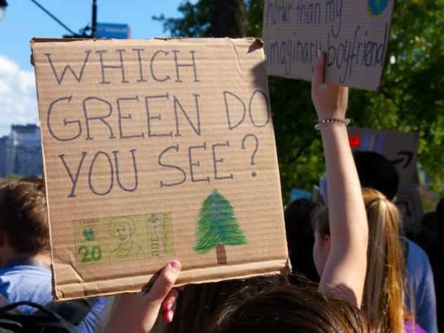 Marche pour le climat Montréal 2019