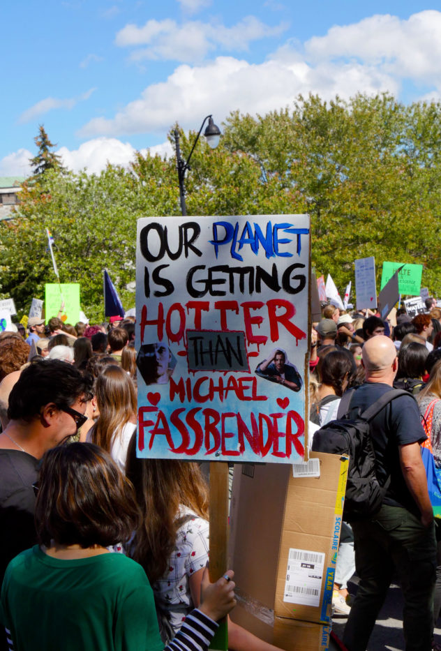 Marche pour le climat Montréal 2019