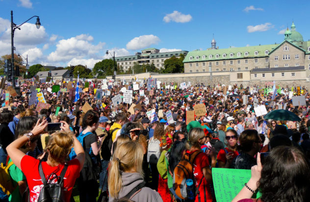 Marche pour le climat Montréal 2019